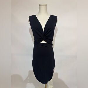 Elegant Black Sleeveless Dress